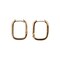 John Bead Huggie Hoop Round Shape Earrings Must Have Findings, 8pcs